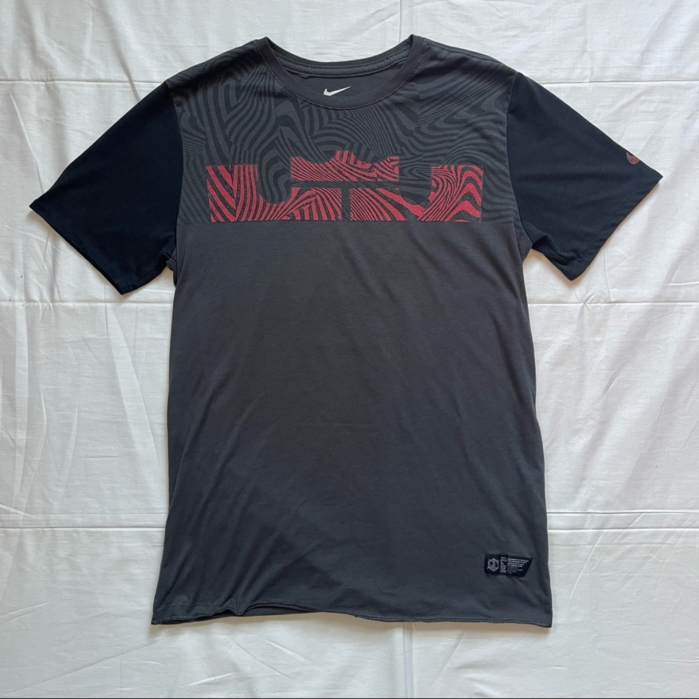 Nike Lebron DRI-FIT Athletic Cut Tee Gray
